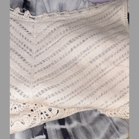 Mystree Crotchet Tie Dye Dress Sz S - Picture 5 of 9